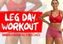 At-Home Dumbbell Leg Day Superset Workout *QUICK AND EFFECTIVE*  | Stronger – Day 11