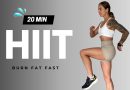 20 min HIIT Workout: Burn Fat Fast (No Equipment)