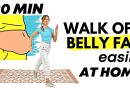 20 Minute Walking Exercises to Lose Belly Fat  | Walk at Home