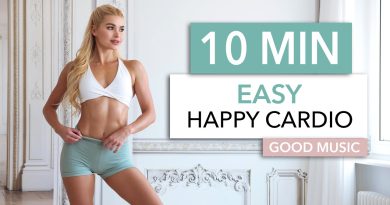 10 MIN EASY HAPPY CARDIO – Beginner Friendly, nothing complicated