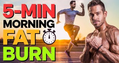 5-Min Morning Fat-Burning Workout: Quick & Easy Fat Loss Routine!