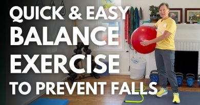 Quick & Easy Balance Exercise for Fall Prevention