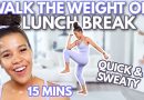 FAST walking in 15 Minutes | Lunch Break Workout | growwithjo