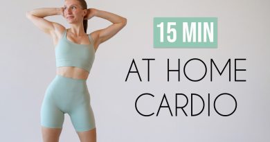 15 MIN BEGINNER CARDIO WORKOUT (No Jumping, Small Space Friendly, No Equipment)