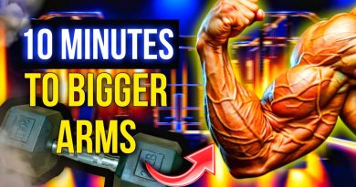 10-Minute Arms Workout with Dumbbells | Build Strong Arms Fast #gym #workoutathome