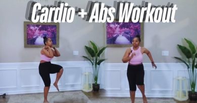 Quick & Easy Cardio and Abs Workout at Home (beginner friendly)