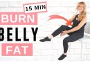 Lose Belly Fat Sitting Down | AB WORKOUT For Women Over 50!