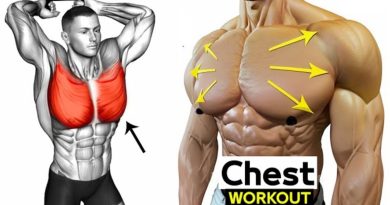 8 SUPER EASY EFFECTIVE EXCERCISES FOR BIGGER CHEST / CHEST WORKOUT