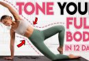 TONE YOUR FULL BODY 🔥 Sculpt Pilates Body Exercises | 12 min Workout