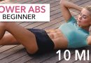 10 MIN LOWER AB WORKOUT – Beginner, with Medium Options I Pamela Reif