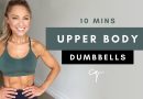 10 Min DUMBBELL UPPER BODY WORKOUT at Home