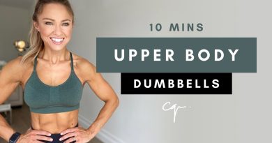 10 Min DUMBBELL UPPER BODY WORKOUT at Home