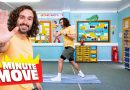 5 Minute Move Kids fun Workout | The Body Coach TV