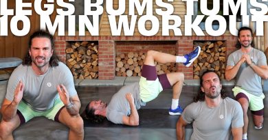 Quick 10 Minute Legs, Bums and Tums Workout