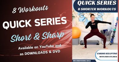 Trailer for QUICK WORKOUT SERIES – 8 Workouts NOW available as Downloads and on DVD!