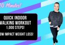 QUICK CARDIO WALKING: 10 Minute At Home  Cardio Workout, Joint Health Exercises, Walking Exercise