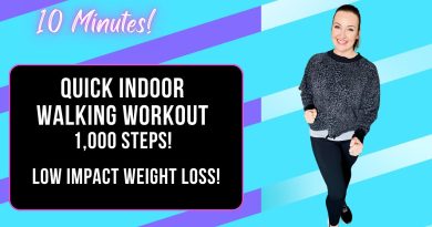 QUICK CARDIO WALKING: 10 Minute At Home  Cardio Workout, Joint Health Exercises, Walking Exercise