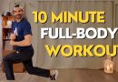 10-Minute Full-Body Workout for Beginners | Quick At-Home| Day 6