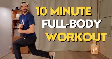 10-Minute Full-Body Workout for Beginners | Quick At-Home| Day 6