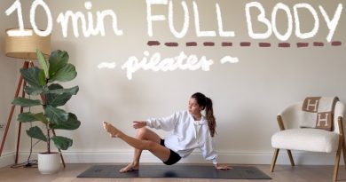 10MIN full body workout – at-home pilates (no equipment) | LIDIAVMERA