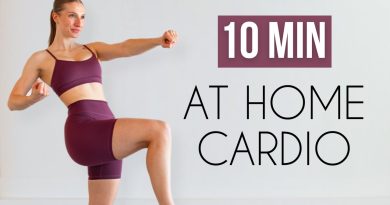 10 MIN CARDIO WORKOUT AT HOME (No Jumping/Apartment Friendly, No Equipment)