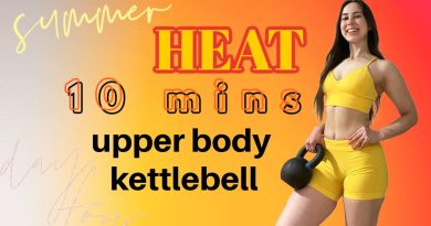 10 MINS AT HOME NO REPEAT QUICK POWER KETTLEBELL UPPER BODY WORKOUT | SUMMER HEAT SERIES